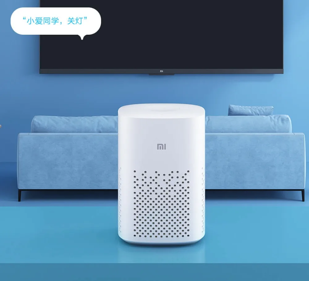 Xiaomi xiaoai sound box Play белый прослушивание музыки голосовой пульт дистанционного управления бытовая техника искусственный интеллект звуковая коробка