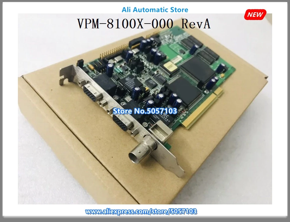 US $545.97 MVS VPM8100X000 Rev A OPT H LMAGE Acquisition Card