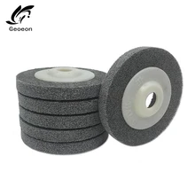 1 шт нейлонового волокна полировки Whee абразивные инструменты 100*16 мм Нетканые абразивные колеса волокна нейлона полировки абразивный диск для колес A69