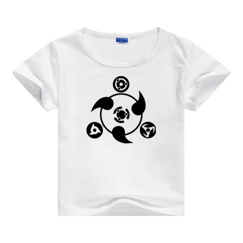 Luminous Naruto Children T-shirt Sasuke / Naruto 3D  children clothes baby boy girl casual short-sleeved T-shirt