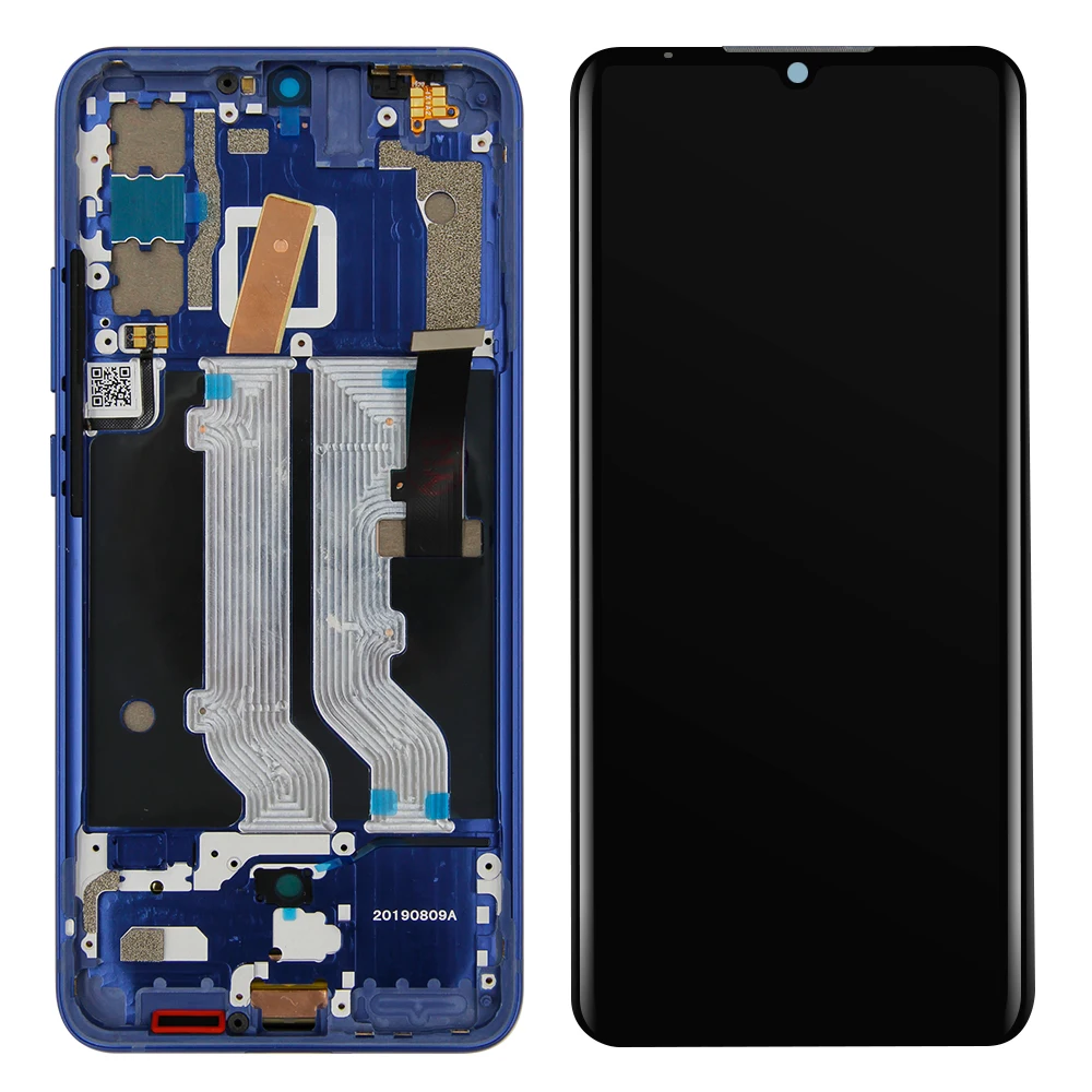 6,4" AMOLED ЖК-дисплей для zte Axon 10 Pro 5G/4G ЖК-дисплей сенсорный экран дигитайзер отдел в сборе с рамкой