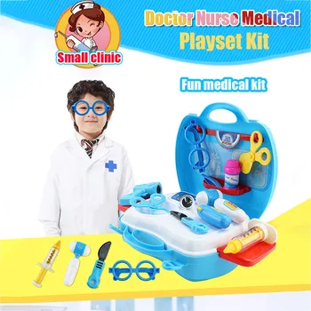 

Doctor Nurse Medical Playset Kit Pretend Play Tools Toy Set Educational Gift for kids toys Game juguetes brinquedos игрушки NEW