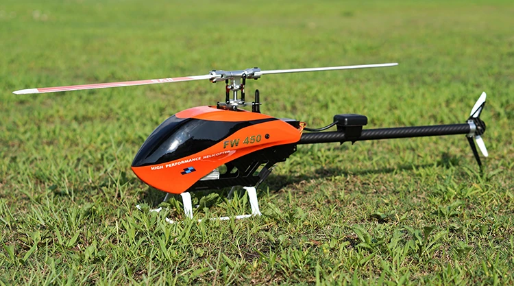 3D RTF 6CH RC умный вертолет FW450 2,4 ГГц почти RTF Собранный RC вертолет
