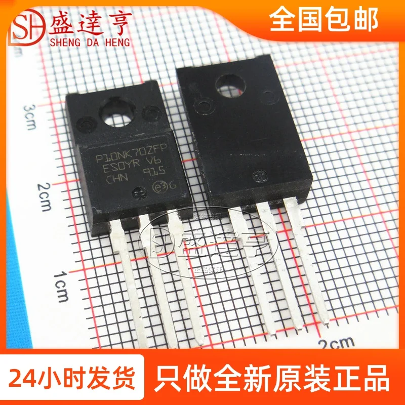 10 шт./лот STP10NK70ZFP P10NK70ZFP 8.6A600V TO-220F DIP MOSFET транзисторы | Электронные компоненты и