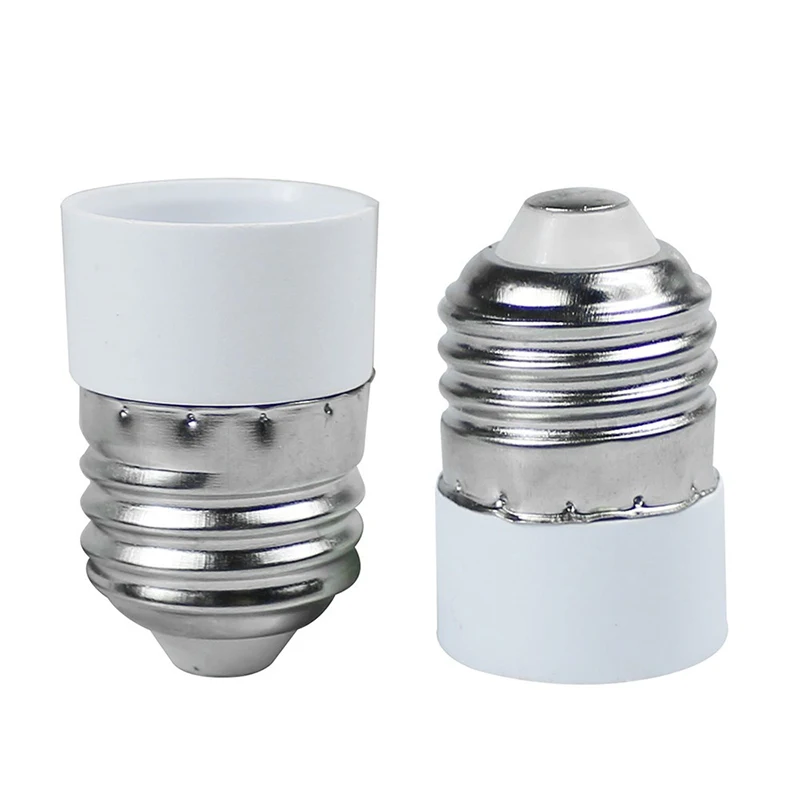 Description Picture 3 of itemE27 To E14 Lamp Bulb Socket Base Holder Converter LED Halogen Light CFL Light Anti-aging Socket Adapter Lamp Holder 85V -265V
