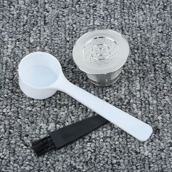 

Stainless Steel Coffee Capsule Refillable & Reusable Pod For Nespresso Fittings