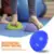 Тренировочный мяч для йоги, мяч для балансировки, надувной мяч для йоги, массажные упражнения, тренажерный зал, Пилатес, фитнес-мяч, резиновый - изображение