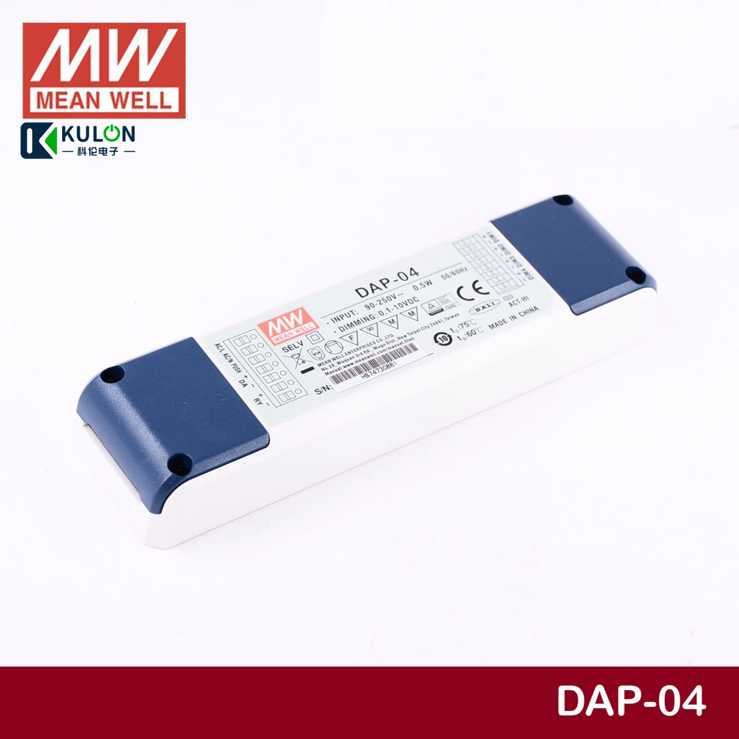 Тайвань Meanwell импульсный режим питания DAP-04 Dali-pwm преобразователь сигнала