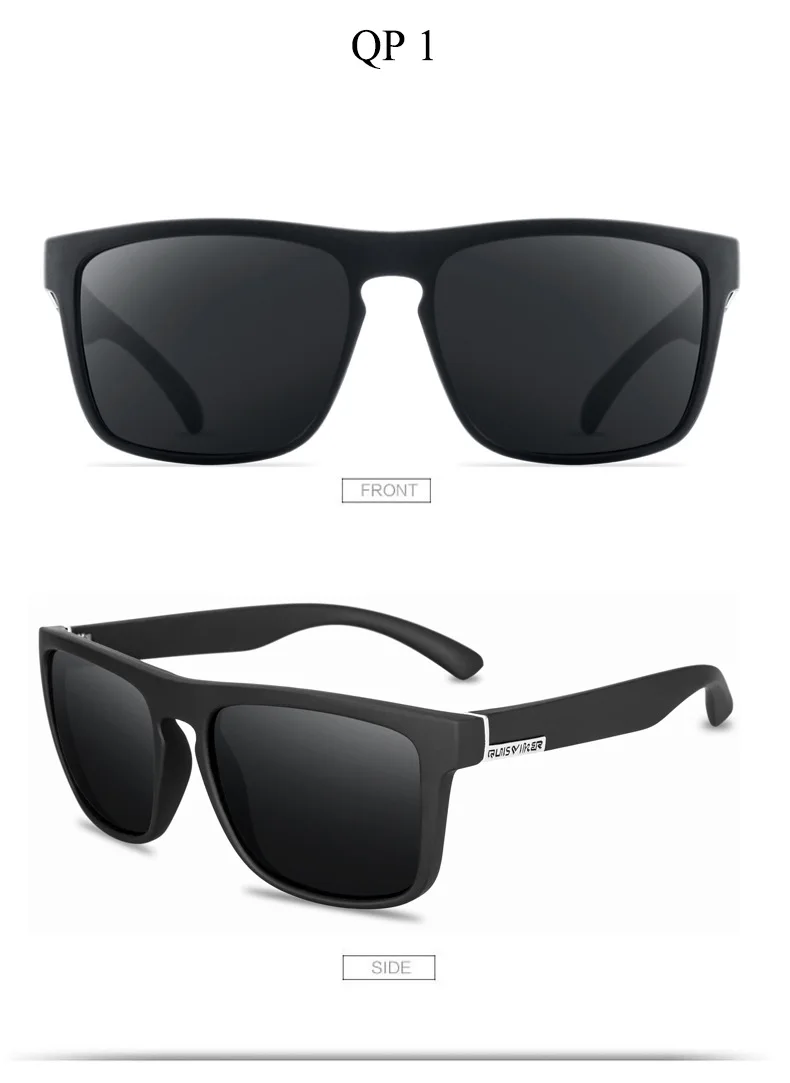 Lunettes De Soleil Sport Polarisées Unisexes - Protection UV400, Monture Enveloppante, Légères