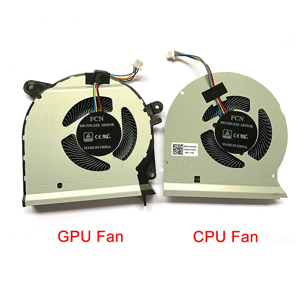 

New CPU & GPU Cooling Fan 12V Set For ASUS ROG Strix GL503VS