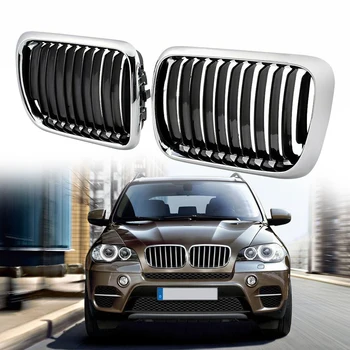 

Pair Chrome Front Kidney Grill for BMW E36 3 Series 318i 323i 328i M3 1997-1999