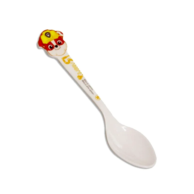 1pc spoon D Набор из 24 штук, с рисунками из мультфильма «Щенячий патруль» вечерние поставки карты коллекции торт Топпер для вечерние украшения десертов прекрасный подарок с днем рождения торт - Цвет: 1pc spoon D