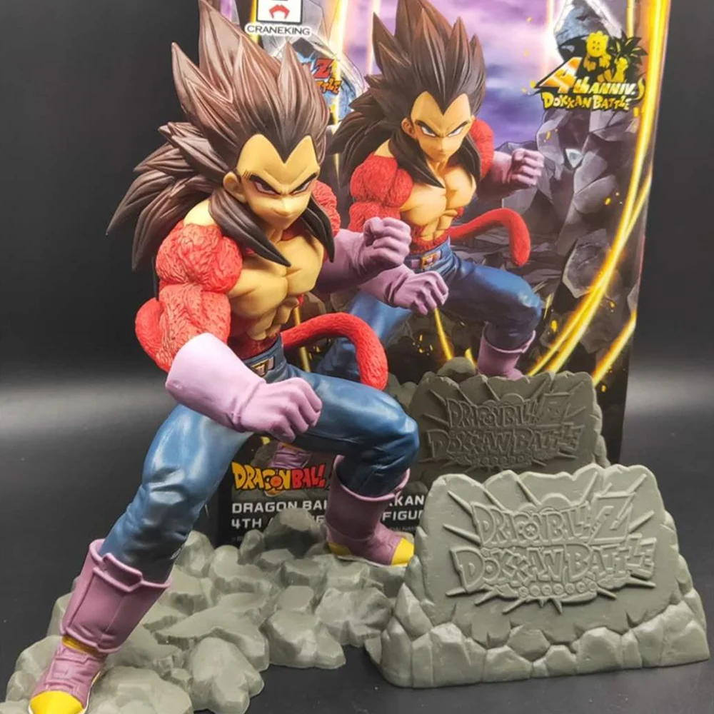 Аниме Dragon Ball Z Вегета Супер Saiyan 4 фигурки экшн GT ПВХ модель игрушки для детей Figma Коллекционная кукла Вегета фигурка
