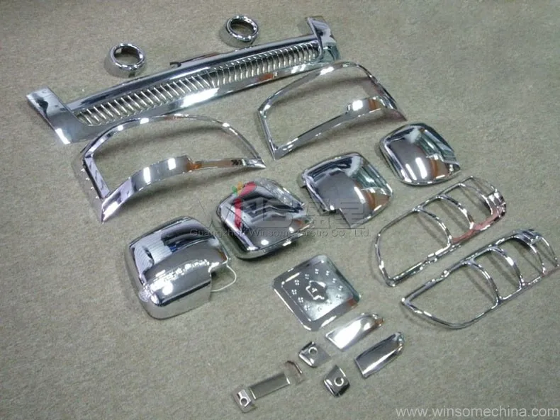 Для Противотуманные фары для Toyota Hiace Commuter H200 2005- хромированная дверная ручка Чаша ABS украшение автомобиля-Стайлинг принадлежности для тюнинга