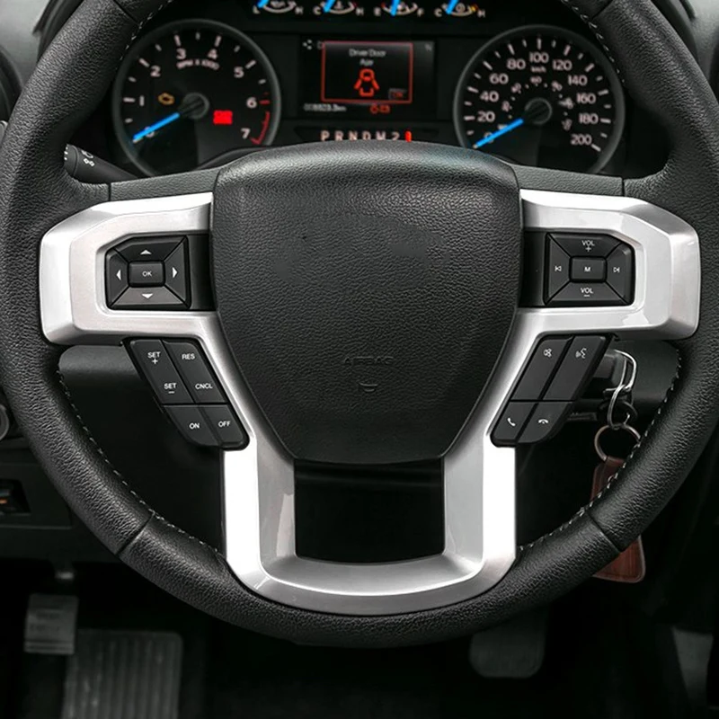 Накладка на руль автомобиля Рамка для Ford F150 аксессуары для интерьера