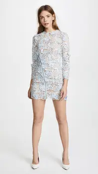 

2020 New arrive women blue dress