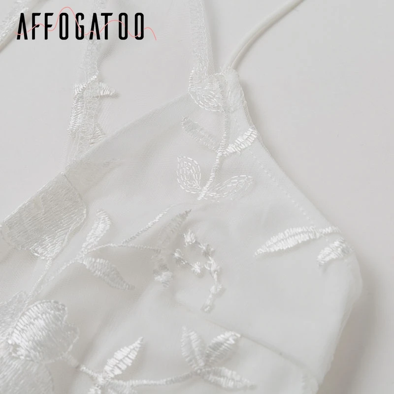 Afogatoo сексуальное вечернее платье с v-образным вырезом, женское элегантное Кружевное белое платье без рукавов, женское осеннее шикарное длинное винтажное платье