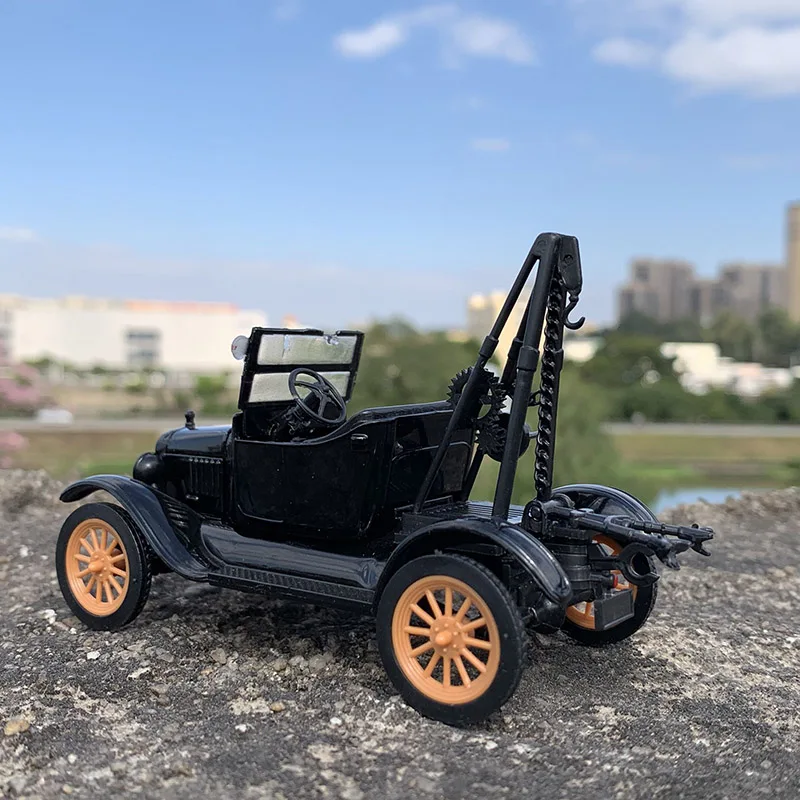 1/32 Ford классический трейлер литье под давлением винтажная модель автомобиля инженерный автомобиль ретро классический автомобиль Коллекционная фурнитура с моделью