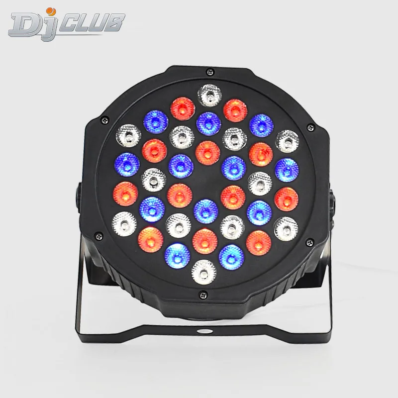 Сценическое светодиодное освещение Par Led 36X3W Rgbw Dmx плоский светильник для диджея |