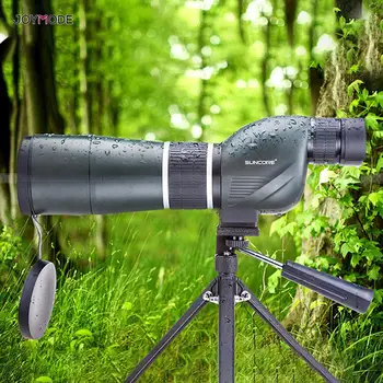 

10-45x60 Spotting Scope Telescope Portable Travel Scope Monocular Telescope with Tripod Carry Case Birdwatch Hunting Monocular