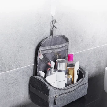 

Mihawk Hanging Toiletry Bag Travel Beauty Lipstick Perfume Makeup Tote Suitcase Cosmetic Storage Pouch Accessories Supplies Gear