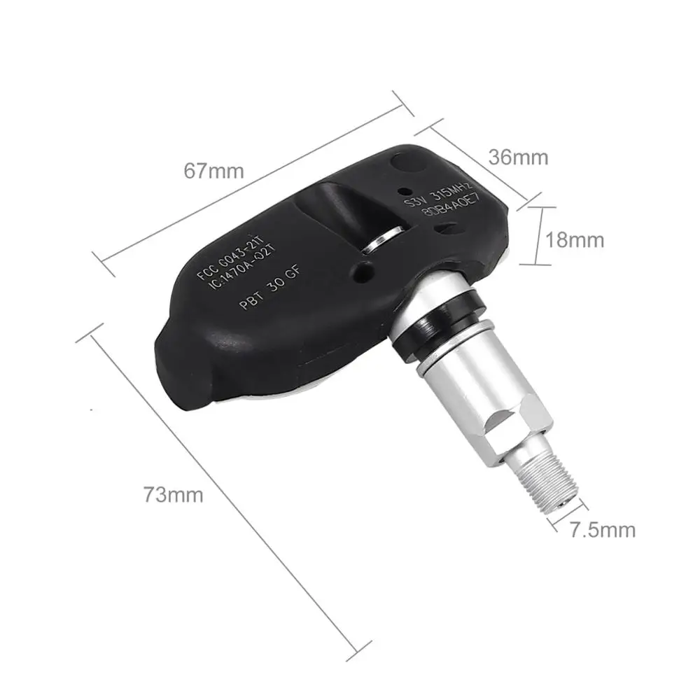 4x высокое качество TPMS датчик давления в шинах s 06421 S3V A04 для Honda Ridgeline Odyssey Pilot Acura TL MDX