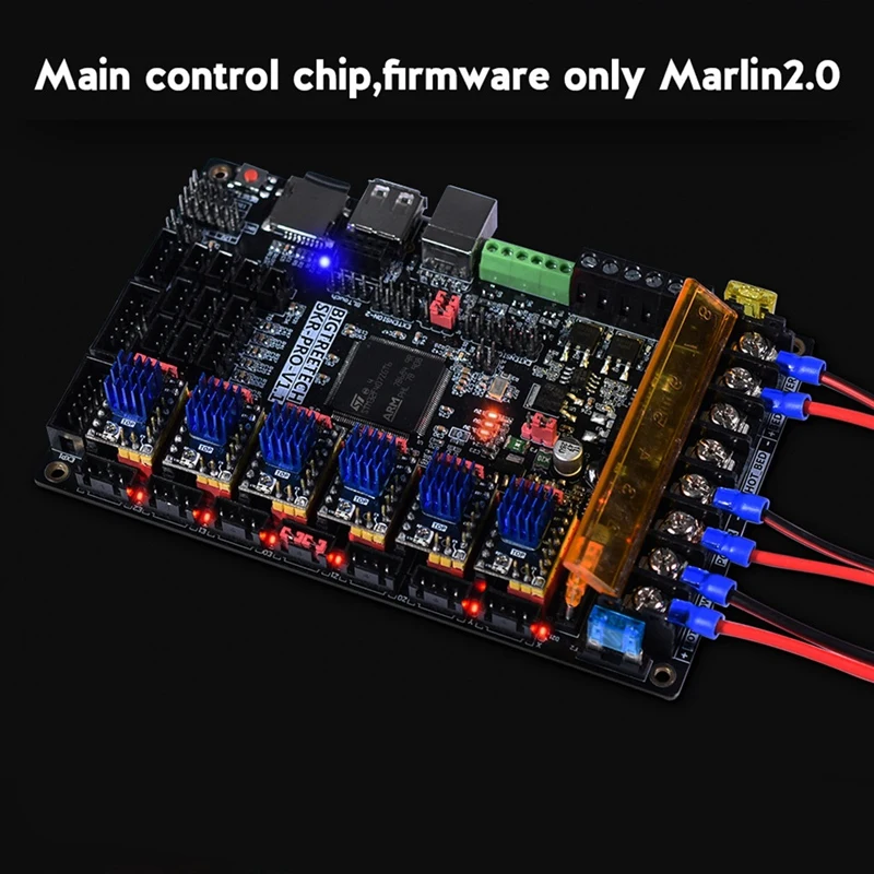 SKR Pro V1.1 Control Board 32 Bit ARM CPU + TFT35 V2.0 Press Screen Smart Wifi Display Set for 3D Printer Part