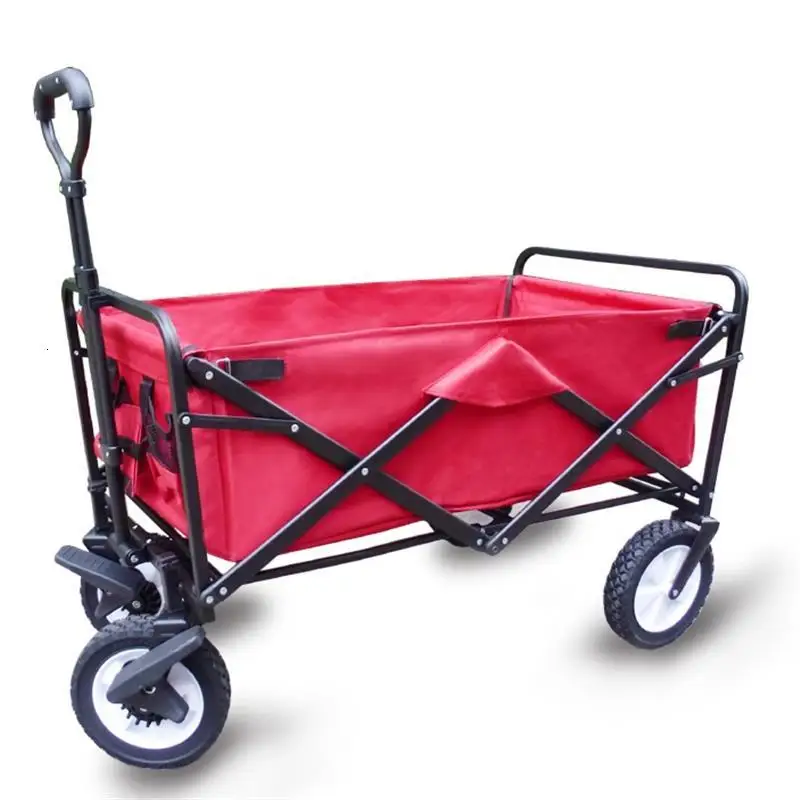 Version C Carro Plegable Cozinha Mesa Cocina для покупок Carrello Cucina, кухонный стол, колесница, тележка Avec с рулетками - Цвет: Version C