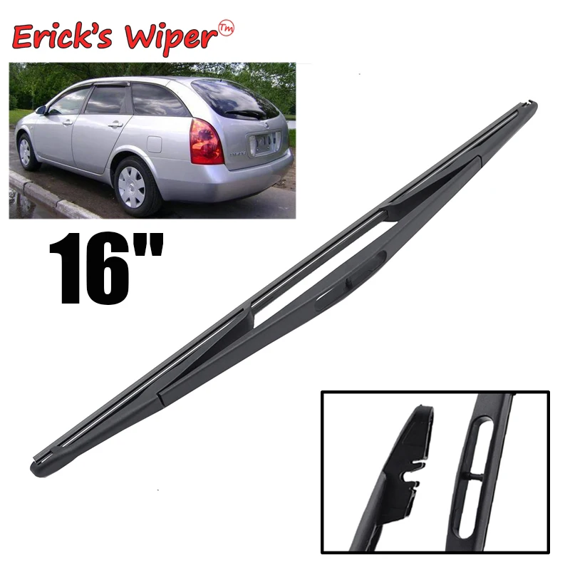 

Erick's Wiper 16" Rear Wiper Blade For Nissan Primera Wagon P12 12.2001 - 2007 Windshield Windscreen Rear Window