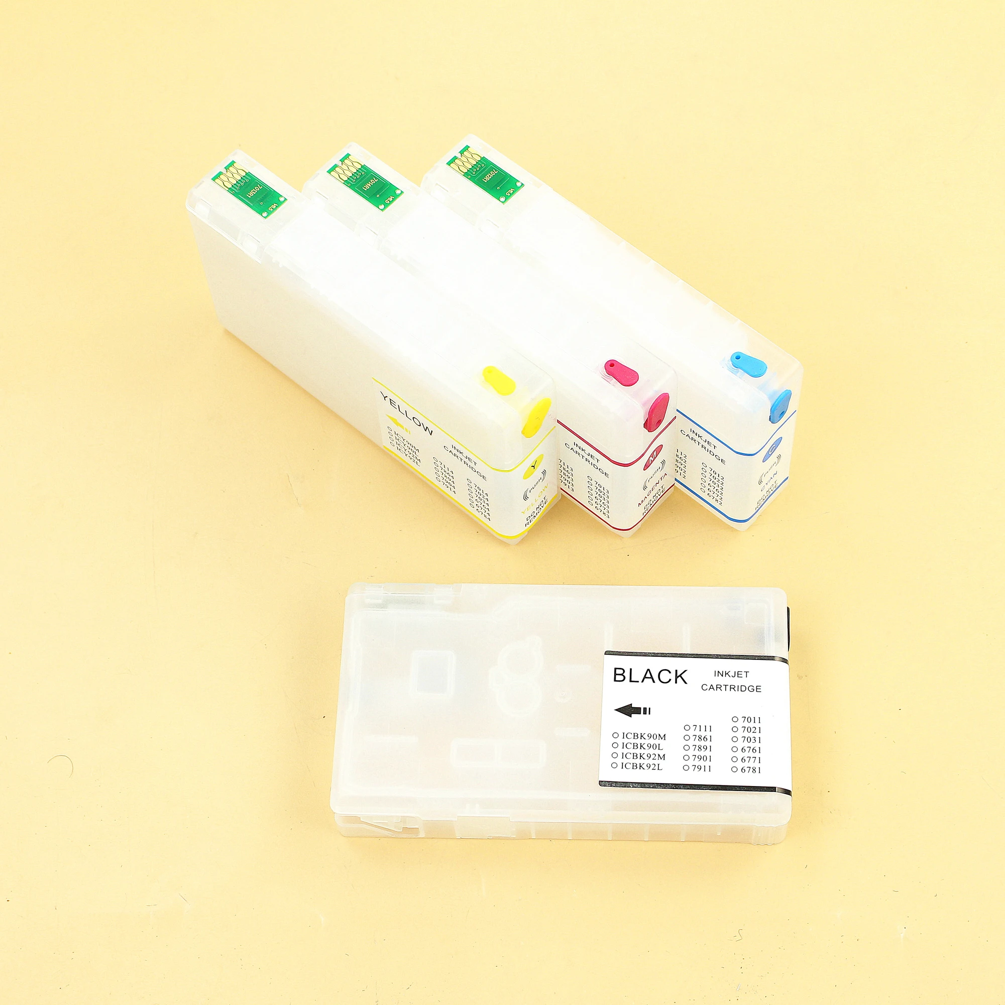 T7891-T7894 пустой пополняемый картридж с чипом дуги для принтера EPSON work force pro WF 5620 5690