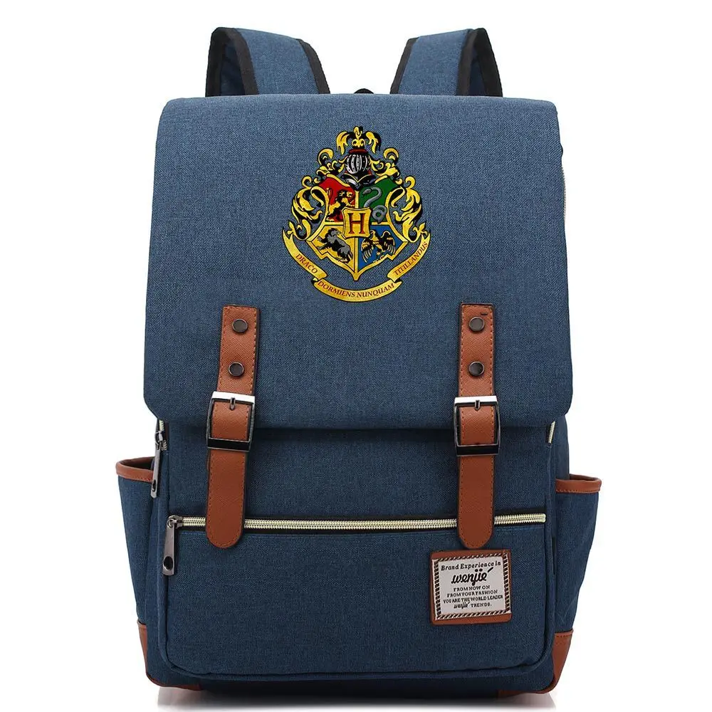 Новинка для Vip Link Magic Hogwarts Ravenclaw Слизерин Гриффиндор для мальчиков и девочек портфели для подростков сумки рюкзаки для женщин и мужчин - Цвет: color card picture