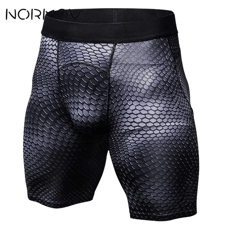 NORMOV, 2XL, спортивные мужские шорты с 3D принтом, эластичная резинка на талии, модная спортивная одежда, шорты для бега, фитнеса, мужские шорты, леггинсы