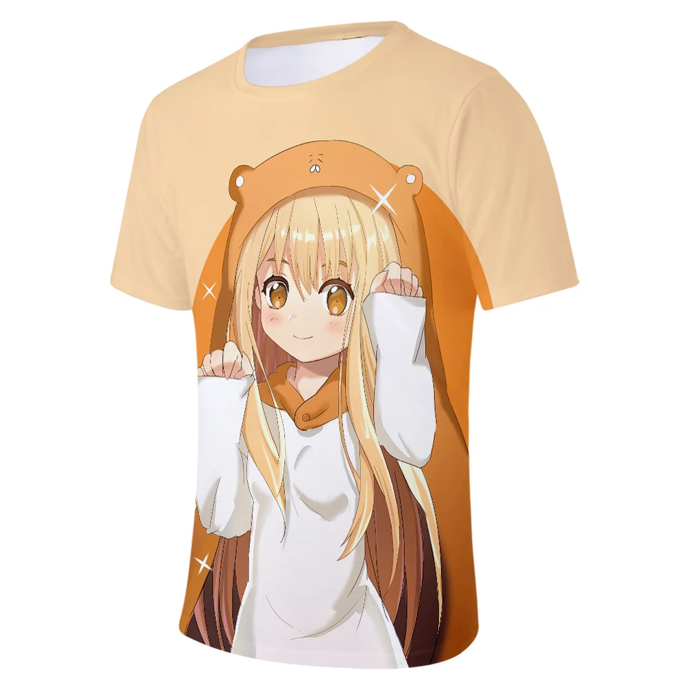 Подходит для горячей Himouto! Умару-Чани Повседневная Удобная Популярная 3D футболка с короткими рукавами Новая мужская и женская летняя футболка футболки для девочек и мальчиков