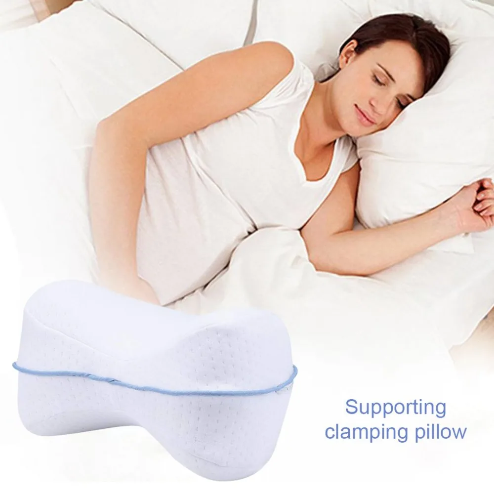 1PC Knee Pillow Cushion Orthopaedic Heart-Shaped Leg Pillow Pillow Memory Foam 