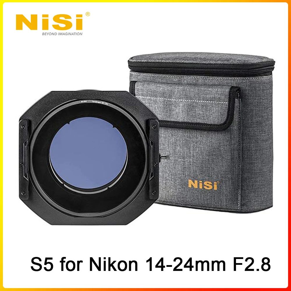 NiSi S5 150 мм держатель фильтра с CPL для Nikon 14 24 F2.8 объектив алюминиевый