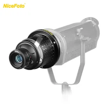 NiceFoto SN-29 концентратор вспышки конический тубус видео светильник художественный Стайлинг тубус аксессуары для фотографического оборудования