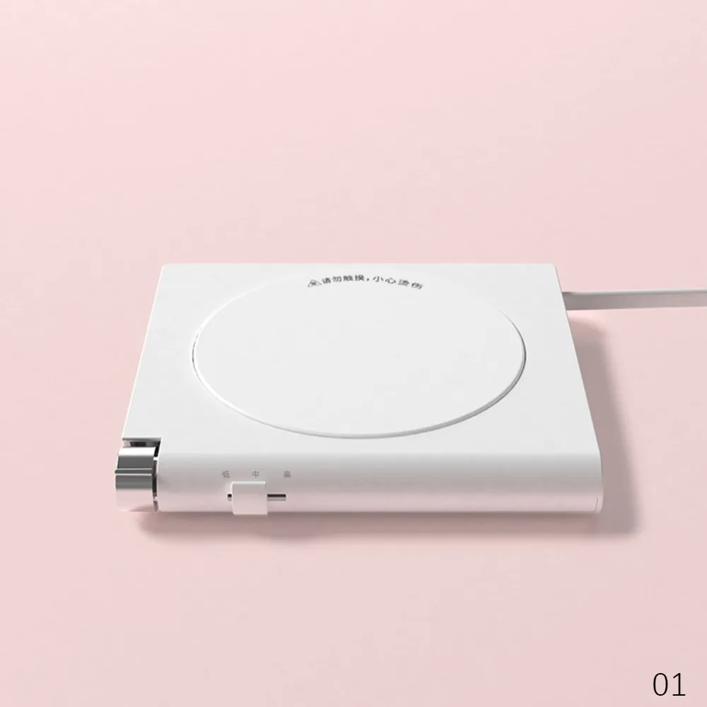Регулируемый температурный зимний usb-подогреватель для чашек, коврик-грелка, настольная подставка, аксессуары для молока, кофе, чая, подогреватель детского молока