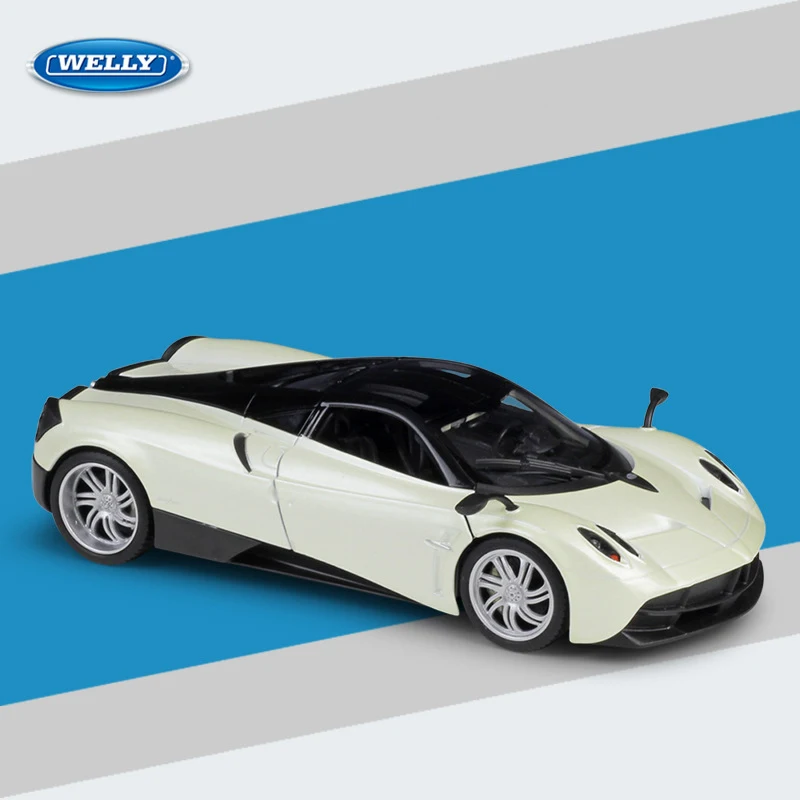 WELLY масштаб 1:24 PAGANI Huayra Классическая Игрушка из металлического сплава модель