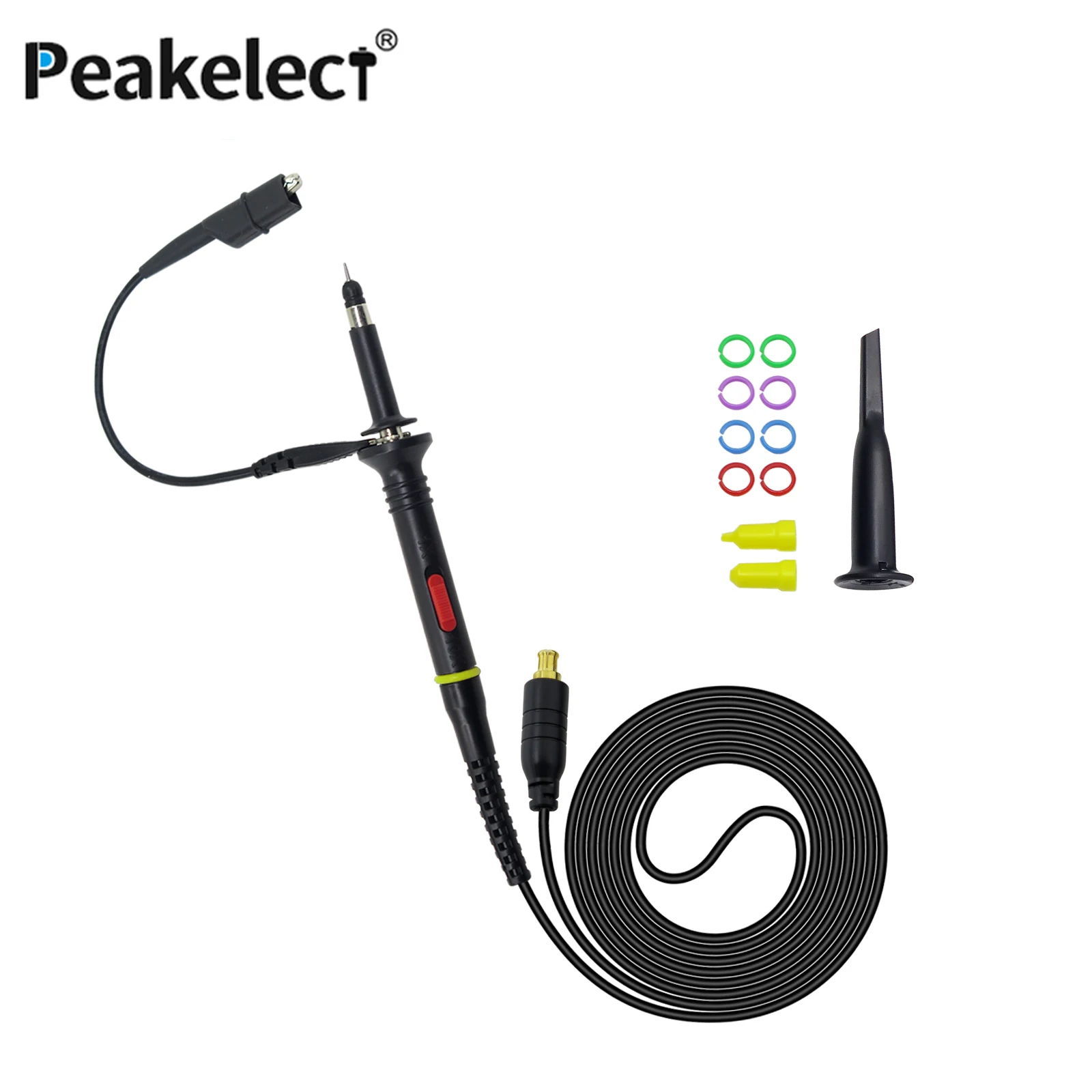 Peakelect MCX-B 60Mhz Oscilloscope Probe Black X1/X10 for Mini DSO201 DS201 DSO203 DS203 DSO202 DSO QUAD VC101 |