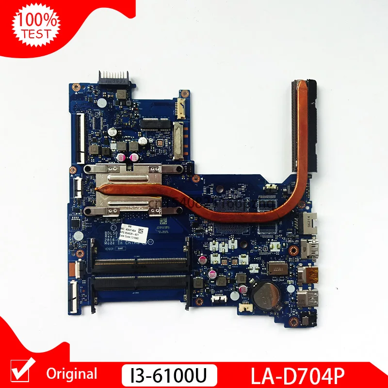 Оригинальный Для HP 15-AY 15-AC 250 G5 BDL50 LA-D704P материнская плата для ноутбука Процессор