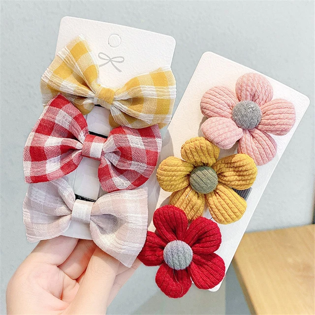 Horquillas para el pelo de Bebé y Niño, horquillas con lazo de animales  geométricos mezclados, pinzas para el pelo de flores, pasadores para niñas,  adornos para el cabello para niños - AliExpress