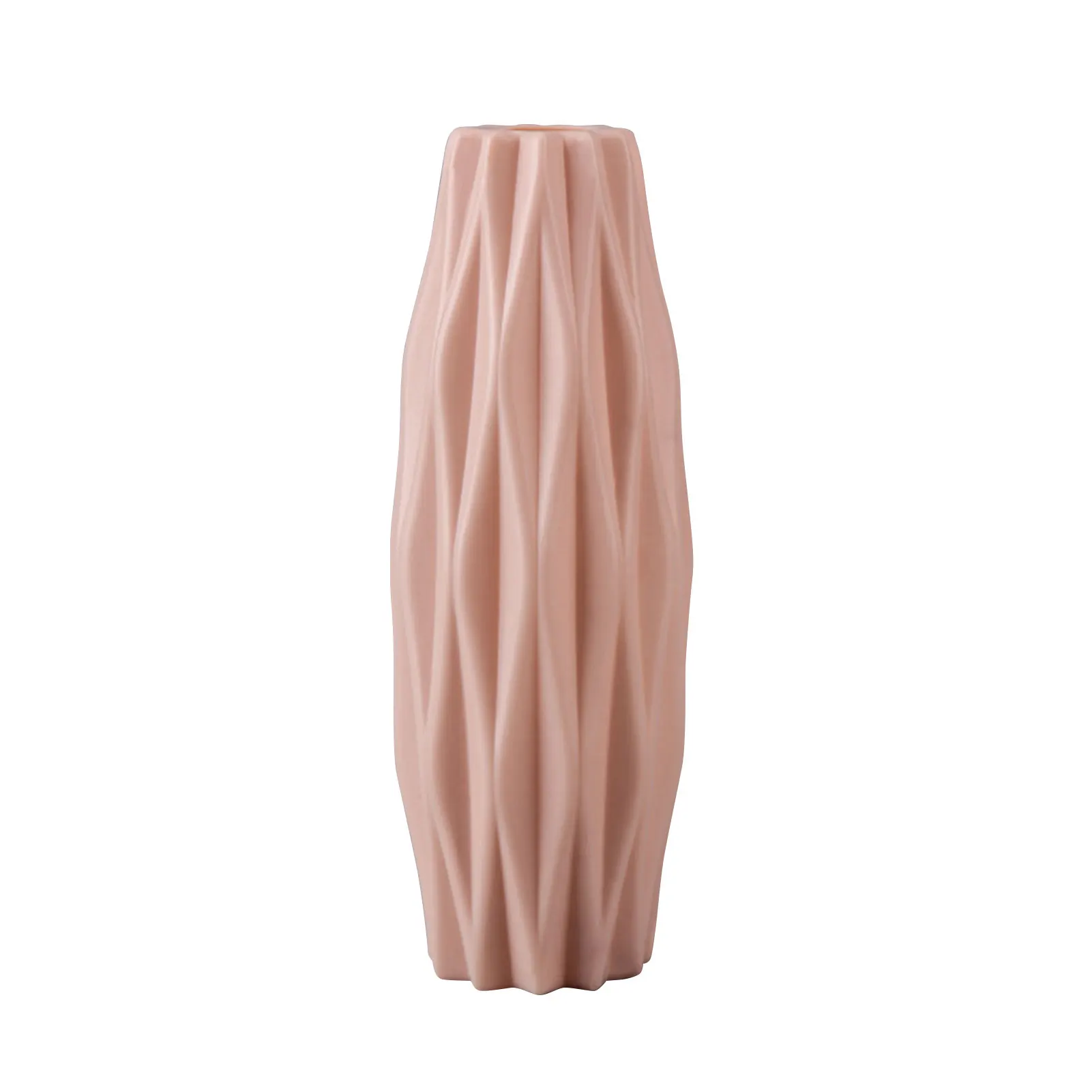 Plastic Dried Vase Nordic Flower Arrangement Container Geometric Style Exquisite Handicrafts Office Cafe Wedding Decoration 5