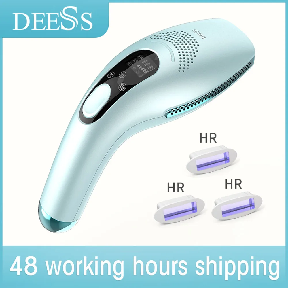 

DEESS GP590 Triplecare Master 0.9s Laser Permanent Hair Removal System IPL Hair Remover instrument cool painless Beauty device