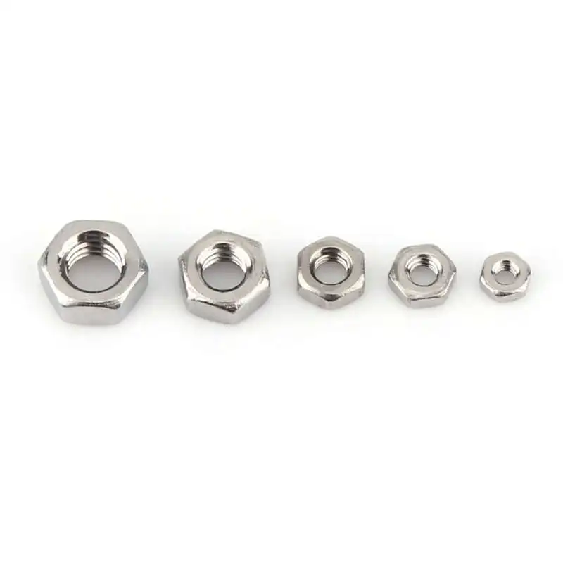 ELEG-160Pcs/комплект M2 M2.5 M3 M4 M5 шурупы гайки набор из нержавеющей стали крестовые винты Шестигранная гайка аппаратное обеспечение