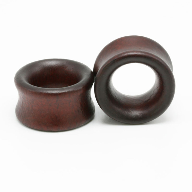 Wood Ear Gauge Earring Plugs And Tunnel Flesh 6-30Mm Wood Ear Expander Saddle Plugs Stretcher Piercing Oreja Dilataciones