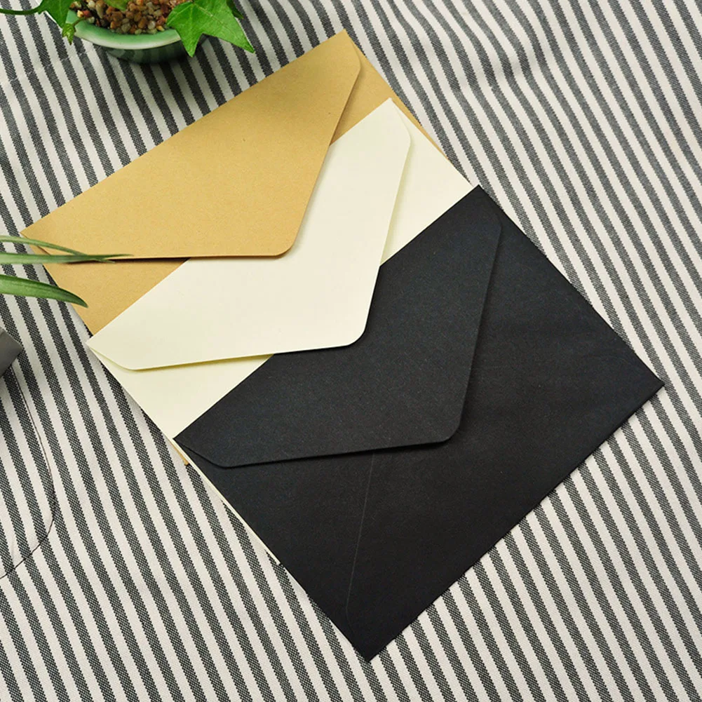  20pcs Multifunction Office Craft Vintage Style Party Triangle Envelopes Paper Wedding Invitation Si - 4.00031E+12