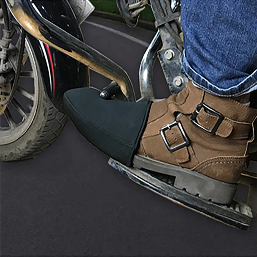 Переключатель передач мотоциклетный анти царапины половина износостойкие шестерни силиконовые аксессуары Открытый обувь для вождения сапоги ноги защитный чехол
