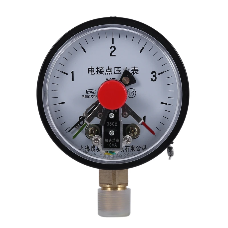 

Pressure gauge YX-100 netic-Assisted Electric Contact Pressure Gauge Electrical Contact Pressure Gauge