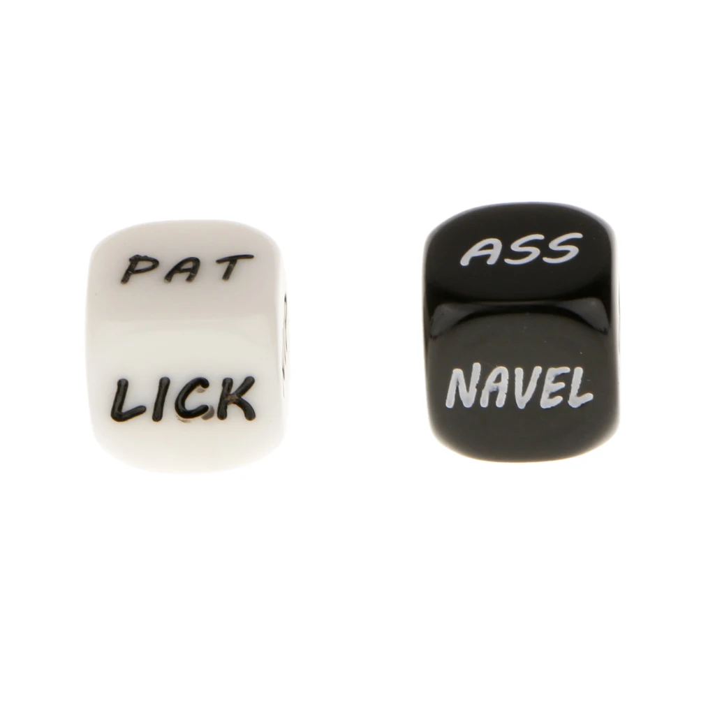 1 Pair Erotic Dice Game Toy For Bachelor  Party Fun Adult Couple Gift
