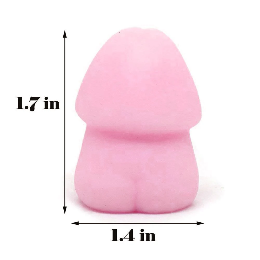 1/4/6/8/10pcs Small Mochi Ding Ding Focus Squeeze Toys Fool Joke Anti  Pressure Gift Cute TPR Popit Toys for Children Restless